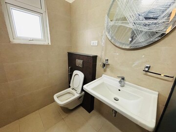 Bathroom in 4 BHK Villa at Rajapushpa Green Dale, Tellapur – for Rent