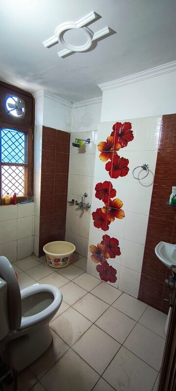 Bathroom in 2 BHK Builder Floor at Sahastradhara Road – for Rent