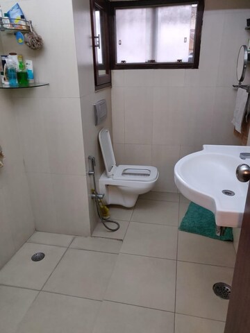 Bathroom in 3 BHK Builder Floor at Lajpat Nagar – for Rent