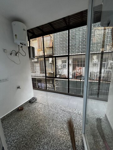 Balcony in 3 BHK Builder Floor at Lajpat Nagar – for Rent