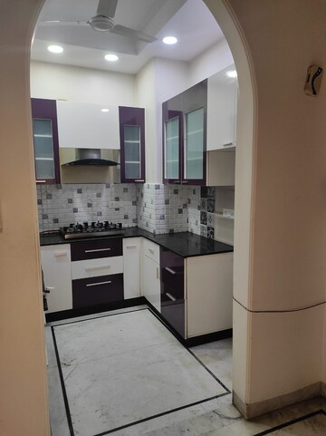 Kitchen in 3 BHK Builder Floor at Lajpat Nagar – for Rent
