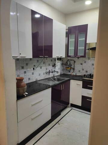Kitchen in 3 BHK Builder Floor at Lajpat Nagar – for Rent