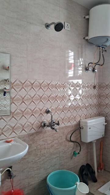 Bathroom in 2 BHK Builder Floor at Sector 9 – for Rent
