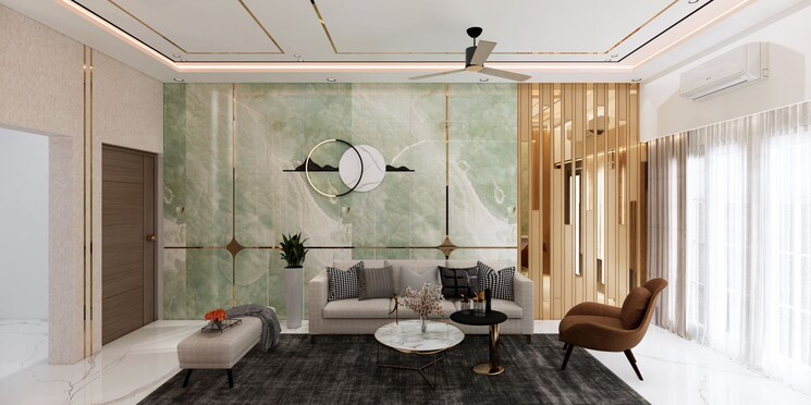 Living Room, uttam nagar 2 Bedroom 600 Sq.Ft. Apartment In Uttam Nagar Delhi 8841048