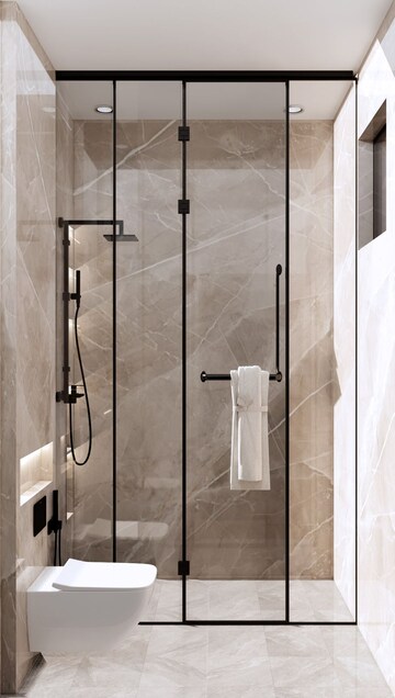 Bathroom in 2 BHK Apartment at Uttam Nagar – for Sale