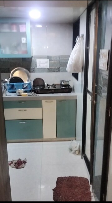 Kitchen in 1 RK Apartment at Standard Prabha CHS, Prabhadevi – for Rent