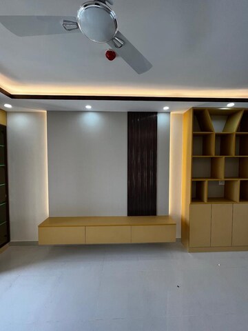 Living Room in 3.5 BHK Apartment at Pashmina Waterfront, Old Madras Road – for Rent