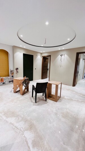 Living Room in 4 BHK Builder Floor at Ansal API Esencia, Sector 67 – for Sale