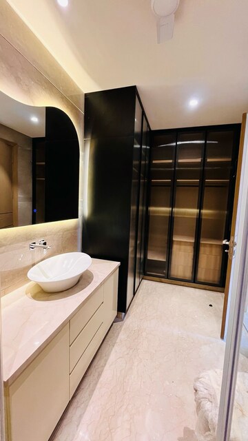 Bathroom in 4 BHK Builder Floor at Ansal API Versalia, Sector 67a – for Sale