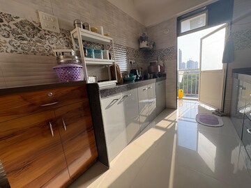 Kitchen in 1 BHK Apartment at Saisha Elite, Vazira – for Sale