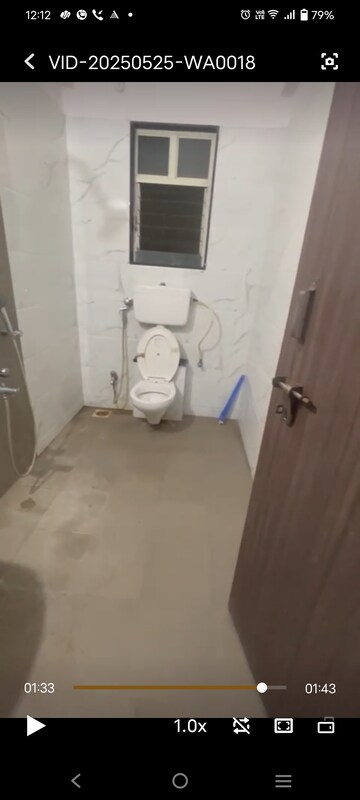 Bathroom in 2.5 BHK Apartment at RK Lunkad Akshay Tower, Wakad – for Rent