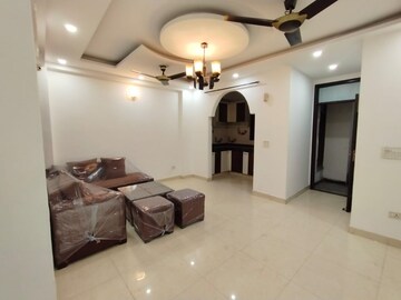Living Room in 1 BHK Builder Floor at Saket – for Rent