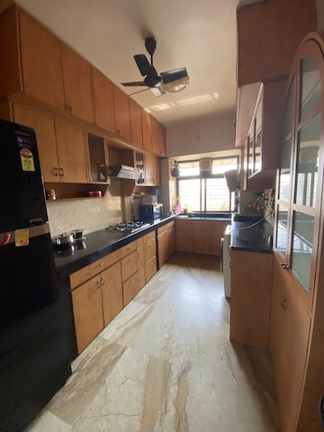 Kitchen in 3 BHK Apartment at Dheeraj Gaurav Heights, Jogeshwari West – for Rent
