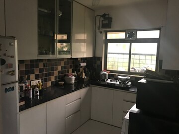 Kitchen in 1 BHK Apartment at Silver Anklet Apartments, Versova – for Rent