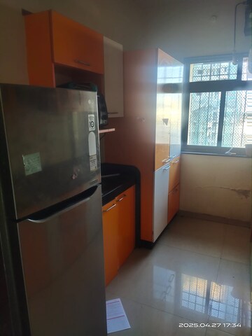 Kitchen in 1 BHK Apartment at Dosti Vihar, Samata Nagar – for Rent