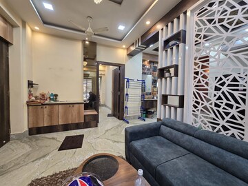 Living Room in 3 BHK Apartment at Sristi Plaza, Chinar Park – for Rent