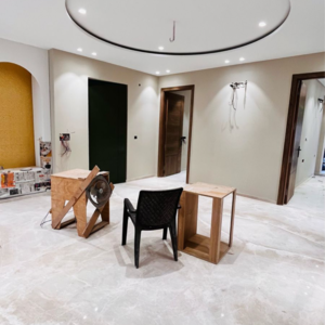 Living Room in 3 BHK Builder Floor at Ansal Boom Plaza, Sector 57 – for Sale