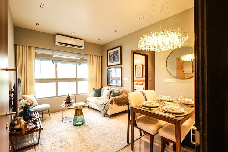 Living Room, puranik-rumah-bali 2 Bedroom 548 Sq.Ft. Apartment In Ghodbunder Road Thane 8841489