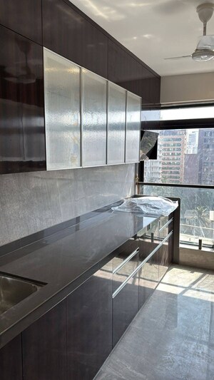 Kitchen in 3 BHK Apartment at Adani Ten BKC, Bandra East – for Sale