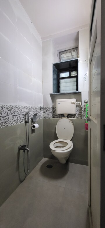 Bathroom in 2 BHK Apartment at Coronation Mansion, Dadar East – for Rent