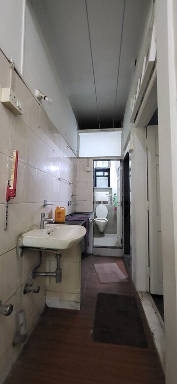 Bathroom in 2 BHK Apartment at Coronation Mansion, Dadar East – for Rent