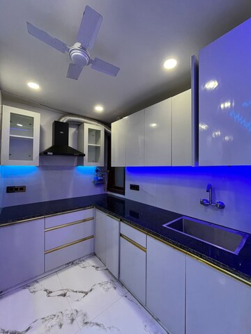 Kitchen in 2 BHK Builder Floor at Chattarpur – for Rent