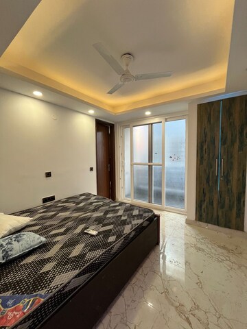 Bedroom in 2 BHK Builder Floor at Chattarpur – for Rent