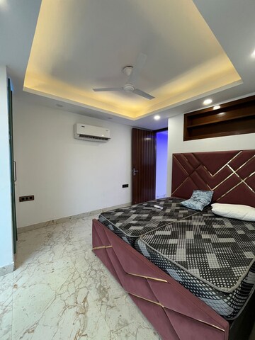 Bedroom in 2 BHK Builder Floor at Chattarpur – for Rent