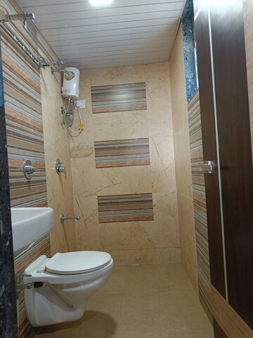 Bathroom in 2 BHK Apartment at Kasturi Heights, Kharghar – for Rent