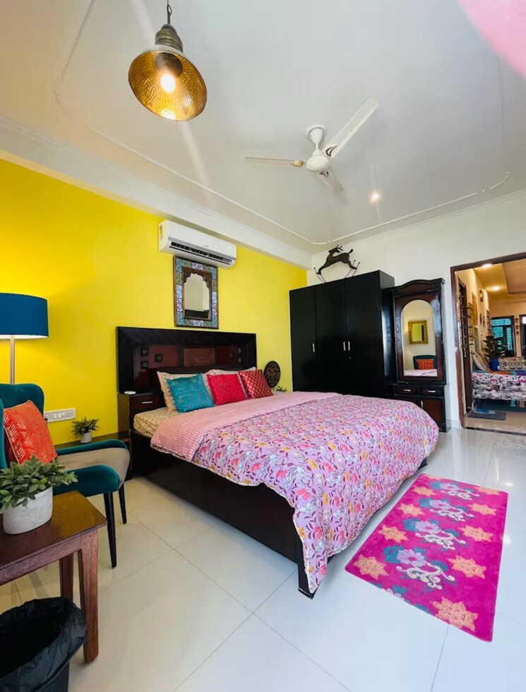 Bedroom, vinayak-homes-mansarovar 3 Bedroom 1600 Sq.Ft. Apartment In Mansarovar Jaipur 8841685