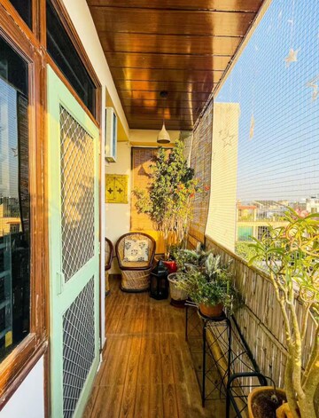 Balcony in 3 BHK Apartment at Vinayak Homes Mansarovar, Mansarovar – for Rent