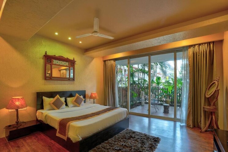 Bedroom, baga beach 3 Bedroom 1790 Sq.Ft. Apartment In Baga Beach Goa 8841673