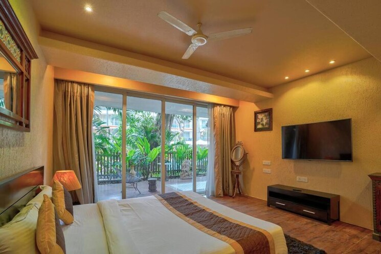 Bedroom, baga beach 3 Bedroom 1790 Sq.Ft. Apartment In Baga Beach Goa 8841673