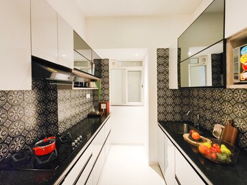 Kitchen in 3 BHK Apartment at Thane West – for Sale