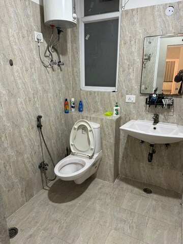 Bathroom in 3 BHK Apartment at Great Value Sharanam, Sector 107 – for Rent