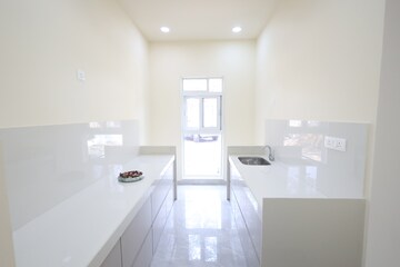 Kitchen in 2 BHK Apartment at Ashar Merac, Shree Nagar – for Sale