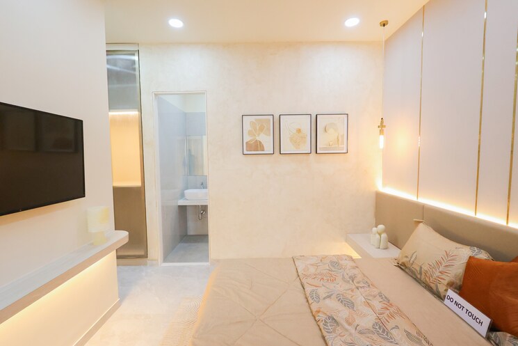 Bedroom, ashar-merac 2 Bedroom 664 Sq.Ft. Apartment In Shree Nagar Thane 8841727