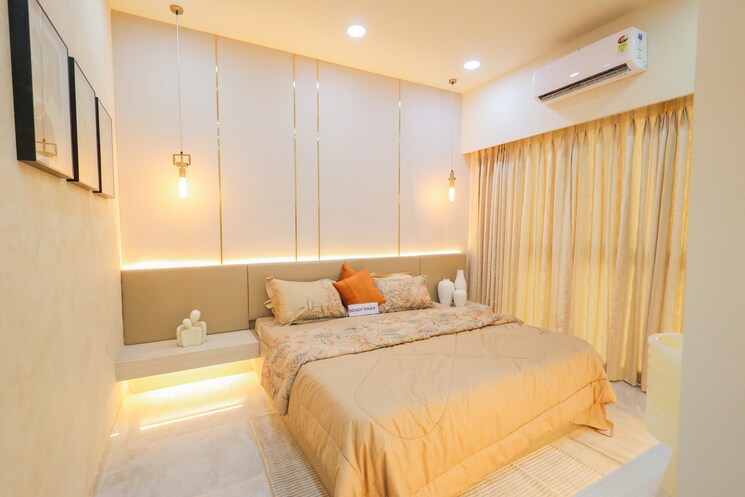 Bedroom, ashar-merac 2 Bedroom 664 Sq.Ft. Apartment In Shree Nagar Thane 8841727