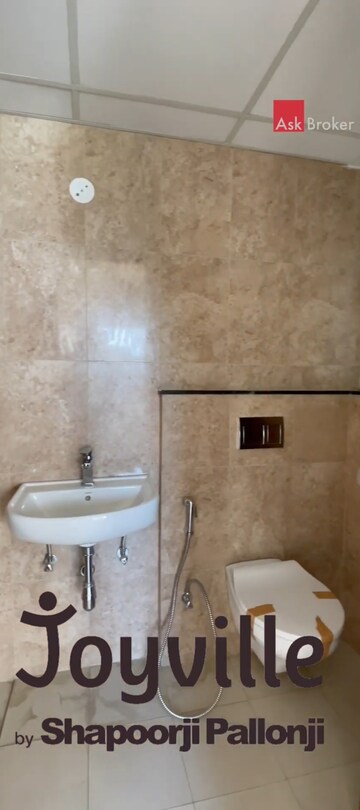 Bathroom in 3 BHK Apartment at Shapoorji Pallonji Joyville Gurgaon, Sector 102 – for Rent