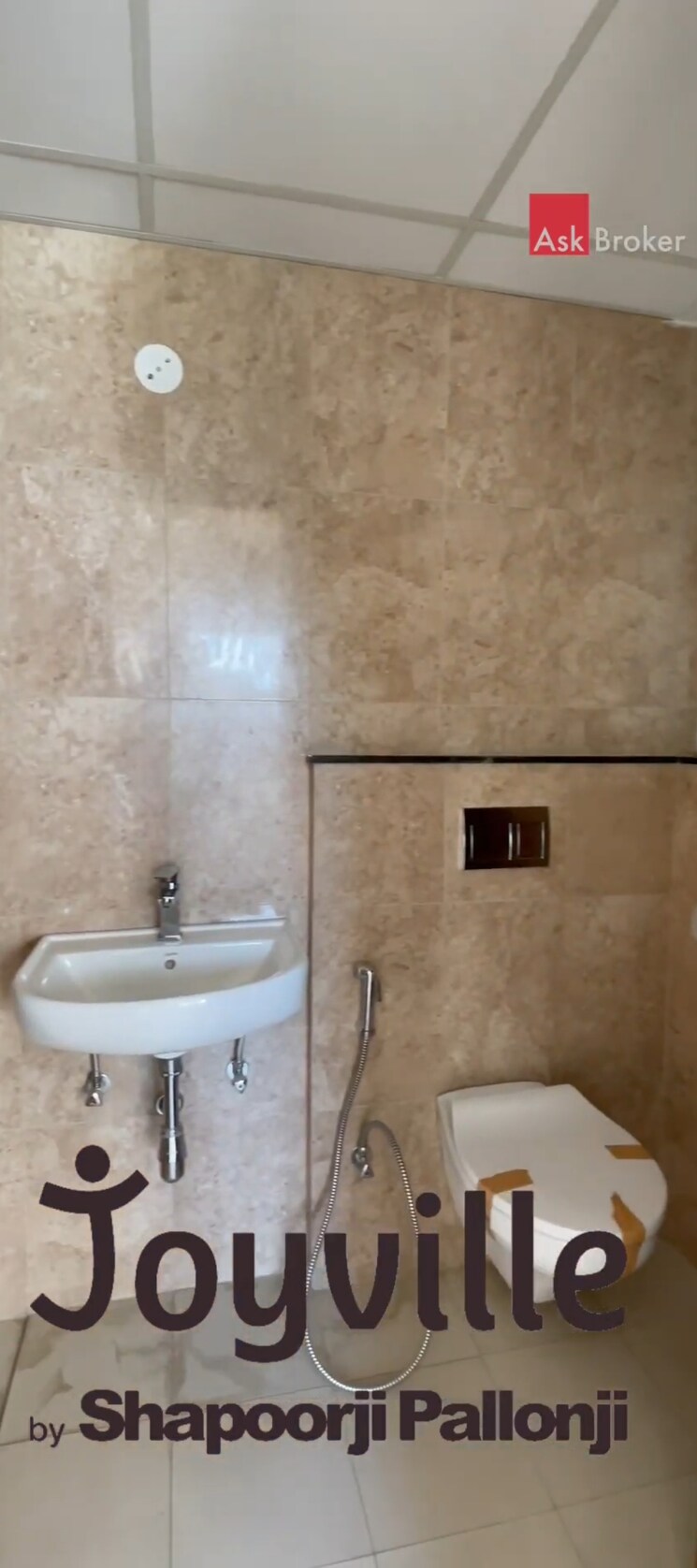 Bathroom, shapoorji-pallonji-joyville-gurgaon 3 Bedroom 1852 Sq.Ft. Apartment In Sector 102 Gurgaon 8841796