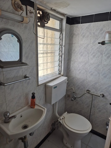 Bathroom in 2 BHK Apartment at Dheeraj Valley, Goregaon East – for Rent