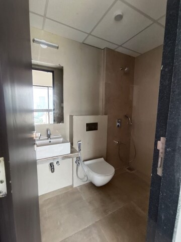 Bathroom in 1 BHK Apartment at Kolte Patil Vaayu, Dahisar West – for Rent