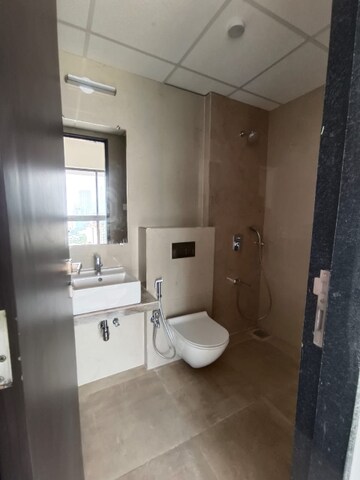 Bathroom in 1 BHK Apartment at Kolte Patil Vaayu, Dahisar West – for Rent