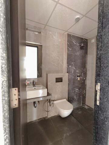 Bathroom in 1 BHK Apartment at Kolte Patil Vaayu, Dahisar West – for Rent