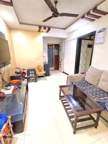 Kitchen in 1.5 BHK Apartment at Lambodar Park, Kalwa – for Rent