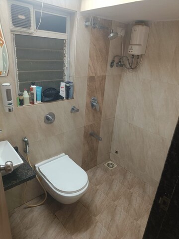 Bathroom in 2 BHK Apartment at Veena Serenity, Chembur – for Rent