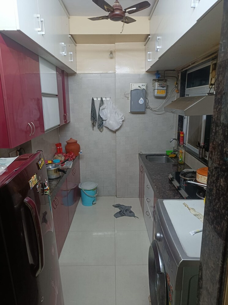 Kitchen, veena-serenity 2 Bedroom 572 Sq.Ft. Apartment In Chembur Mumbai 8841894