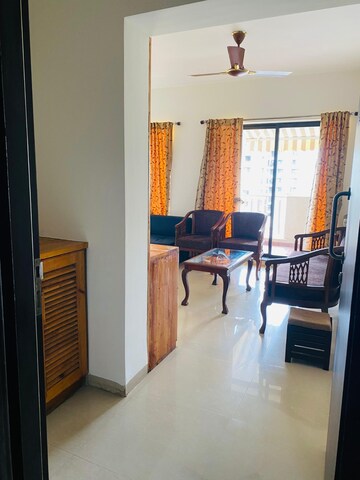 Living Room in 2 BHK Apartment at Pride Park Springs, Dhanori – for Rent