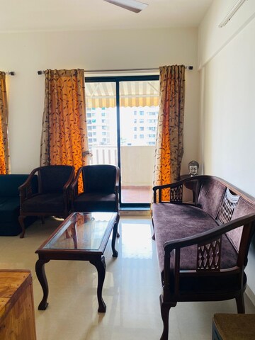 Living Room in 2 BHK Apartment at Pride Park Springs, Dhanori – for Rent