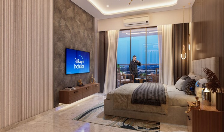 Living Room, ruparel-stardom 2 Bedroom 744 Sq.Ft. Apartment In Malad West Mumbai 8842002